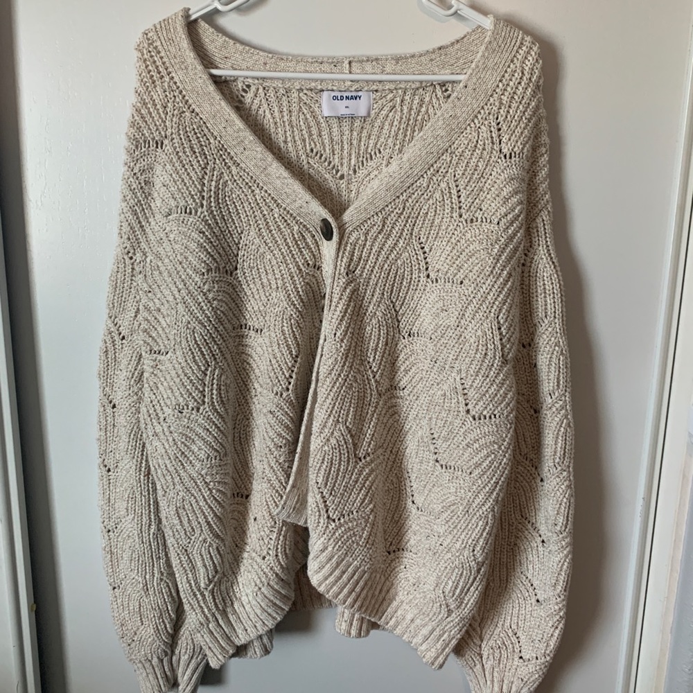 Knit cardigan